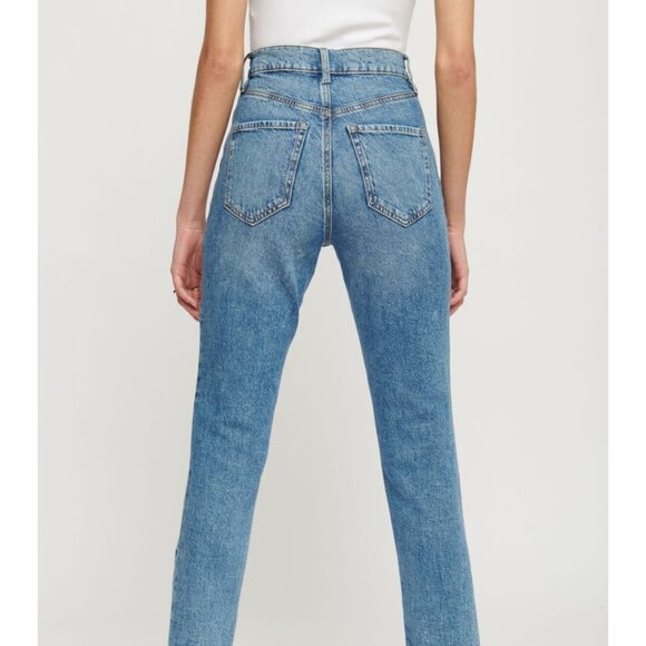 Dynamite Denim Rosie Jeans Size 26 Ultra High Rise Button Fly Slim Leg - Picture 2 of 10